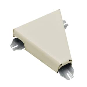 Wiremold 500 Series Metal Surface Raceway T-Fitting, Ivory