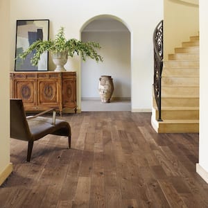 French Oak Ocean City 3/4 in. Thick x 5 in. Wide x Varying Length Solid Hardwood Flooring (22.60 sq. ft./case)