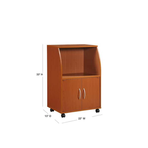 Hodedah mini microwave cart sales