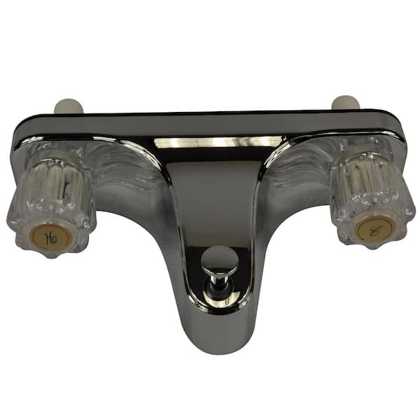 Mobile Home and RV 8 in. 2-Handle Tub and Roman Tub Faucet in Chrome