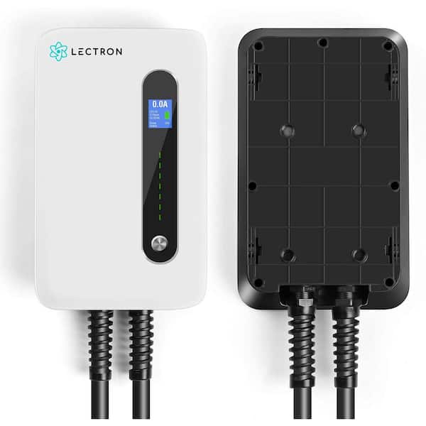 LECTRON 240-Volt 40 Amp Level 2 EV Charging Station with 20 ft. Extension  Cord J1772 Cable and NEMA 14-50 Plug Electric Vehicle EV-Charger40A-1450N -  The Home Depot