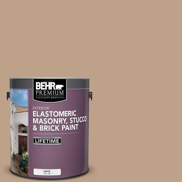 BEHR PREMIUM 1 Gal N260 4 Merino Elastomeric Masonry Stucco And   Merino Behr Premium Masonry Paint 06801 64 600 