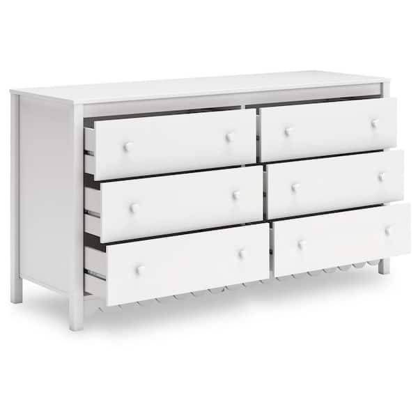 ashley furniture white dresser Prentice Dresser, White by Ashley