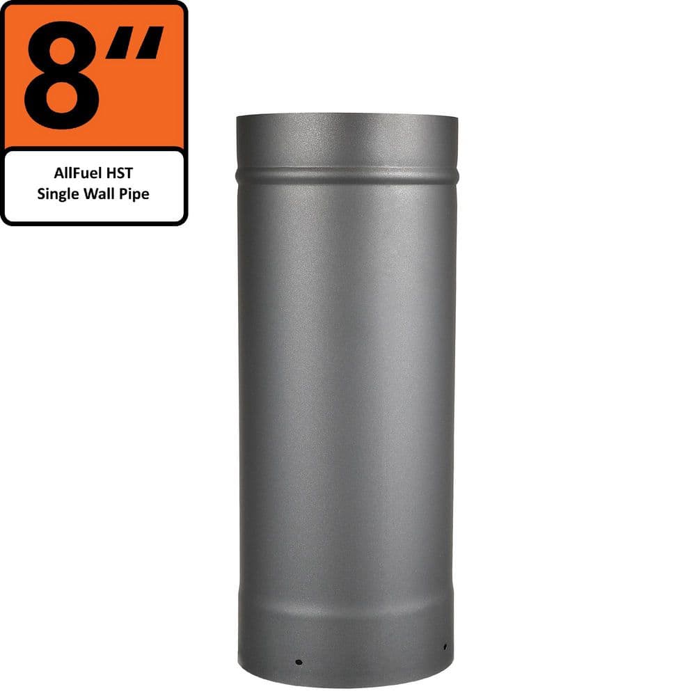 AllFuel 8 in. x 36 in. Single Wall Black Chimney Pipe price history on PriceWatchPro