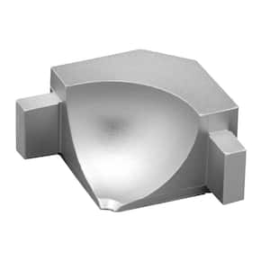 Dilex-AHKA Satin Anodized Aluminum 9/16 in. x 1 in. Metal 90 Degree Inside Corner