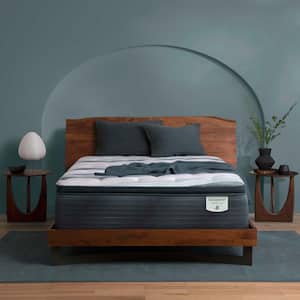 Harmony Lux Coral Island Twin Firm 15 in. Low Profile Mattress Set