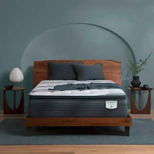 Harmony Lux Coral Island King Firm 15 in. Low Profile Mattress Set