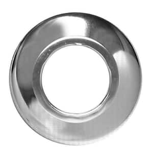 1-1/4 in. Low-Pattern Flange Escutcheon Plate in Chrome-Plated Steel