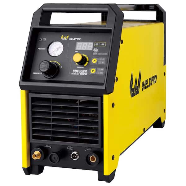W Weldpro 60 Amp Inverter Contact Pilot Arc Plasma Cutter with Dual Voltage