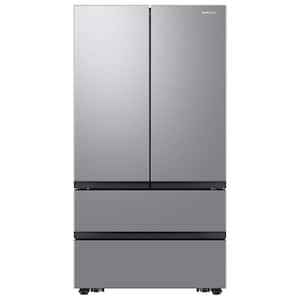 31 cu. ft. Mega Capacity 4-Door French Door Refrigerator with Dual Auto Ice Maker in Stainless Steel
