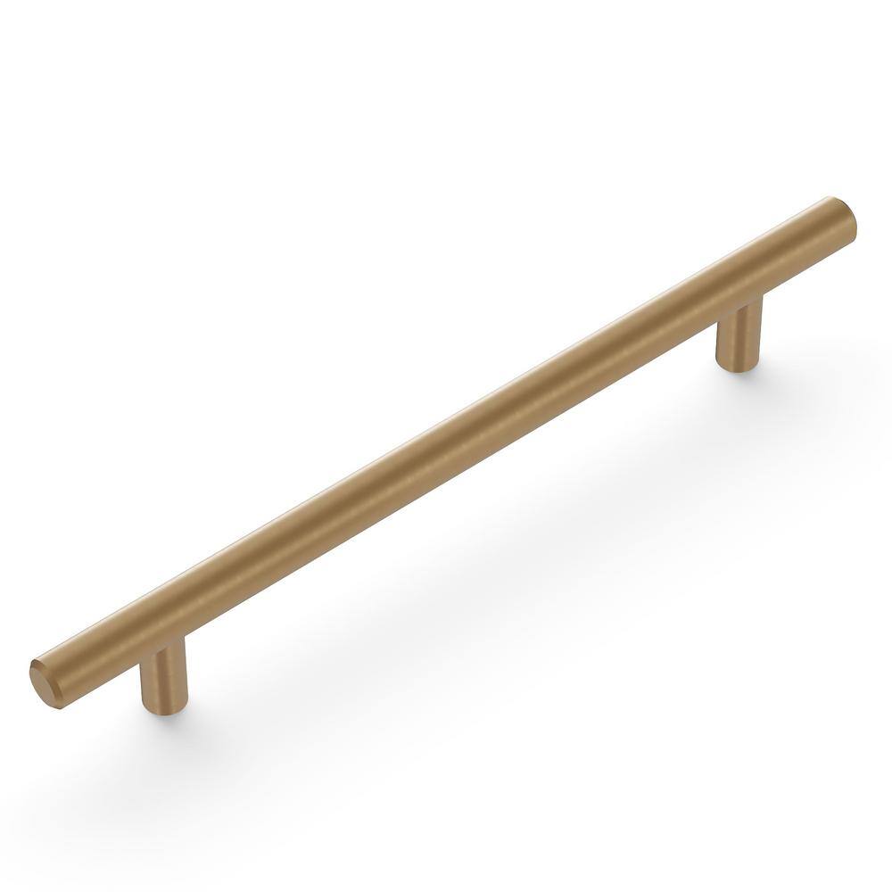 Champagne Bronze 6-5/16" Modern Bar Cabinet Pulls
