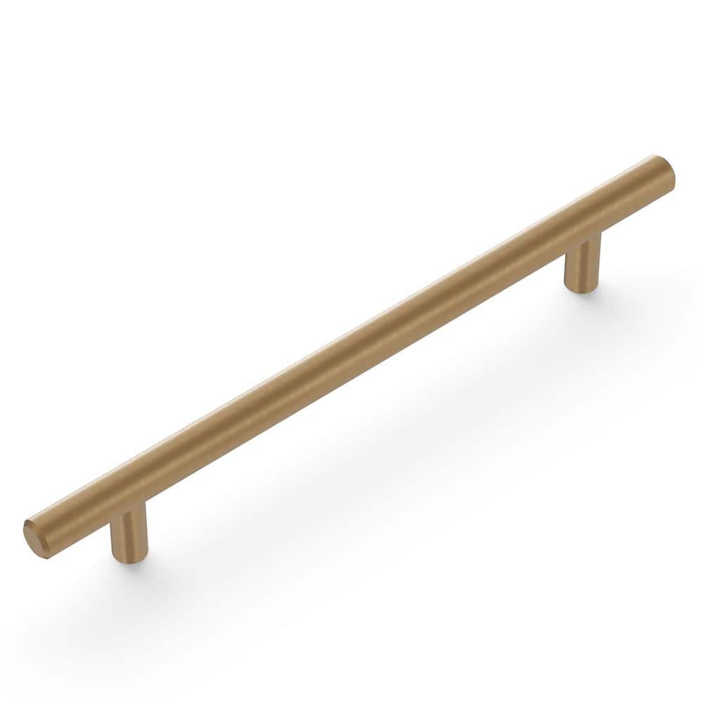 Champagne Bronze Modern Bar Pull Cabinet Handle 6-5/16"