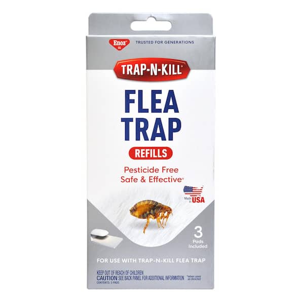 ENOZ Trap-N-Kill Flea Trap Refills (3-Pads)