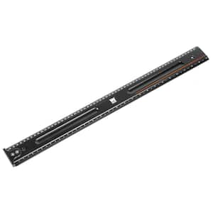 24 in. Measuring Ruler With Hook Stop