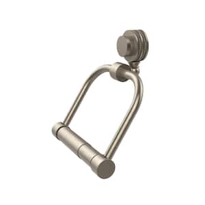 Venus Collection Single Post Toilet Paper Holder with Dotted Accents in Antique Pewter