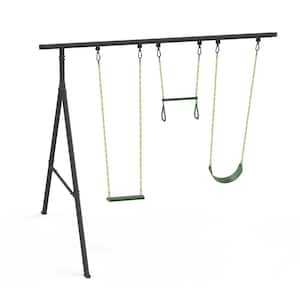 Multicolor Modular Steel Outdoor Swing Set Extension Package