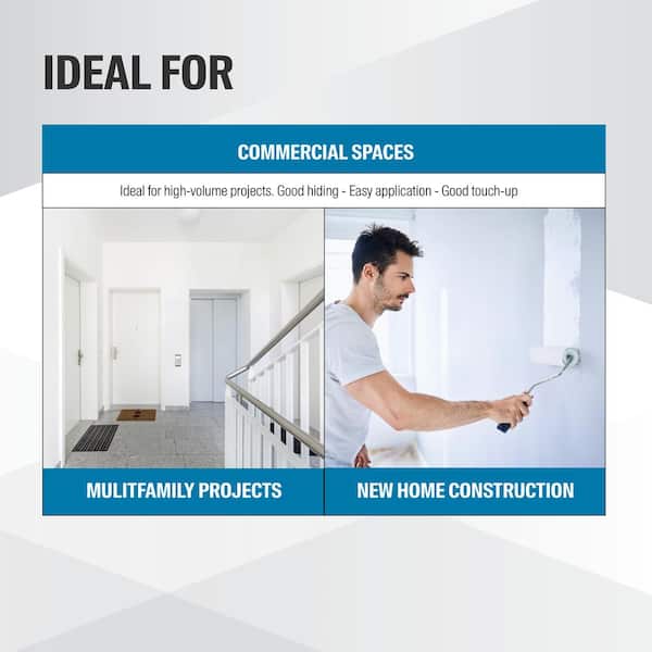 1 gal. Base 1-Semi-Gloss Interior Paint