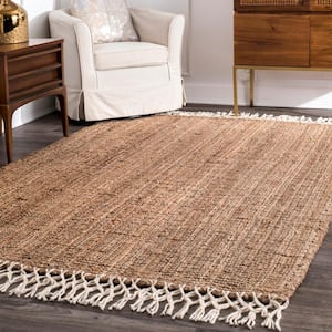 Raleigh Farmhouse Fringed Doormat 2 ft. x 3 ft. Area Rug