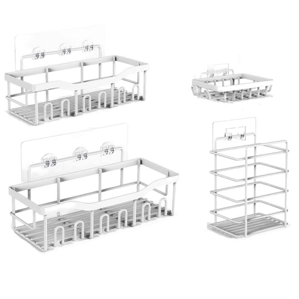 Waterproof 12.72 in. x 4.13 in. x 5.5 in. Stainless Steel Rectangular Shelf