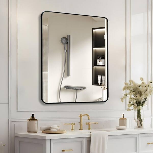 新品　EQUALS WALL anataIRO ブラック 品番:M05-160 30 in. x 36 in. x 1.1 in. Black Modern Aluminum Alloy Framed