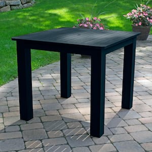 Federal Blue Square Plastic Outdoor Dining Table