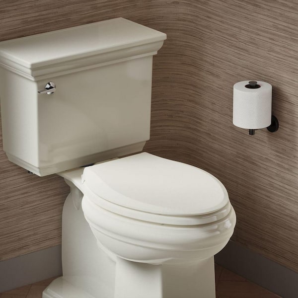 Cachet Elongated Toilet Seat in Biscuit
