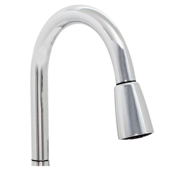 EZ-FLO Single-Handle Pull-Down Sprayer Kitchen Faucet in Chrome
