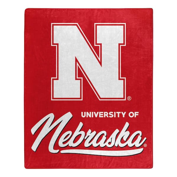 THE NORTHWEST GROUP NCAA Multi-Color Nebraska Signature Raschel Throw