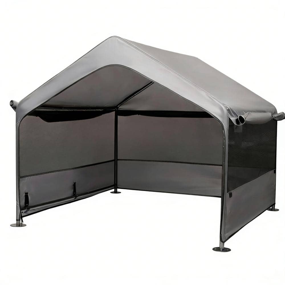 Large Dog Tent Outdoor, Shade Shelter Canopy with Three-Sided