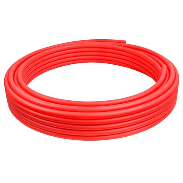 Reviews For PLUMBFLEX 1/2 In. X 300 Ft. Red PEX-B Tubing Potable Water ...