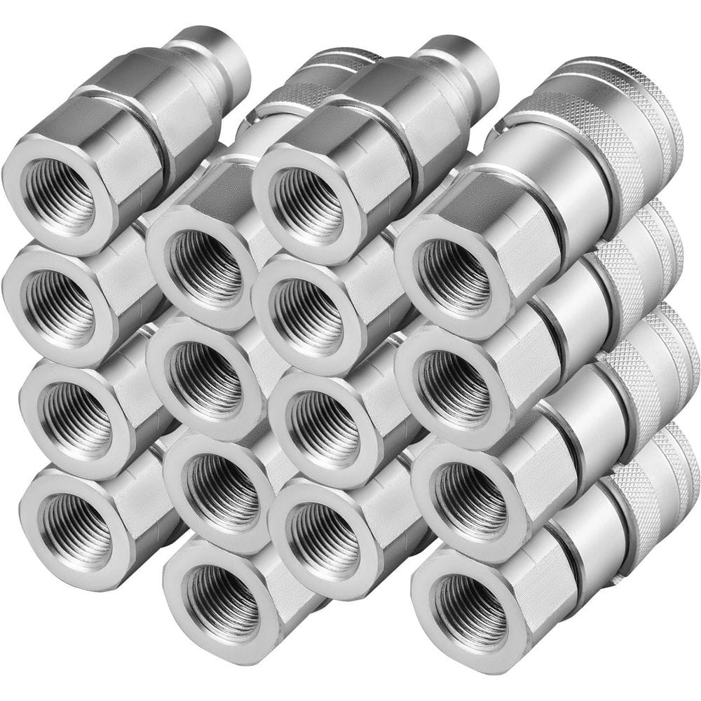 Skid Steer Hydraulic Quick Connect 1/2 in. Body Hydraulic Coupler 1/2 in. NPT Hydraulic Coupling Quick Connect price history on PriceWatchPro