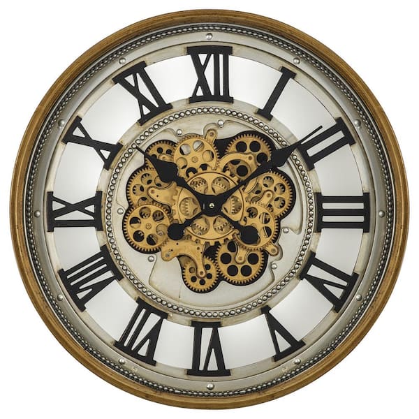 Yosemite Home Decor Ship's Wheel Copper Wall Clock 5120011 - The