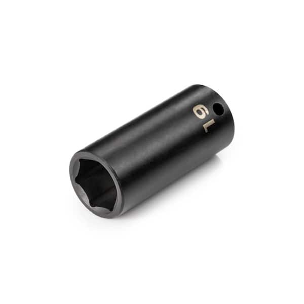TEKTON 3/8 in. Drive x 19 mm Deep 6-Point Impact Socket