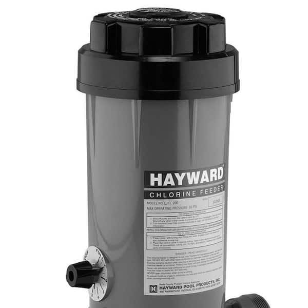 HAYWARD Auto Swimming Pool In-Line Chemical Trichlor Chlorine Feeder