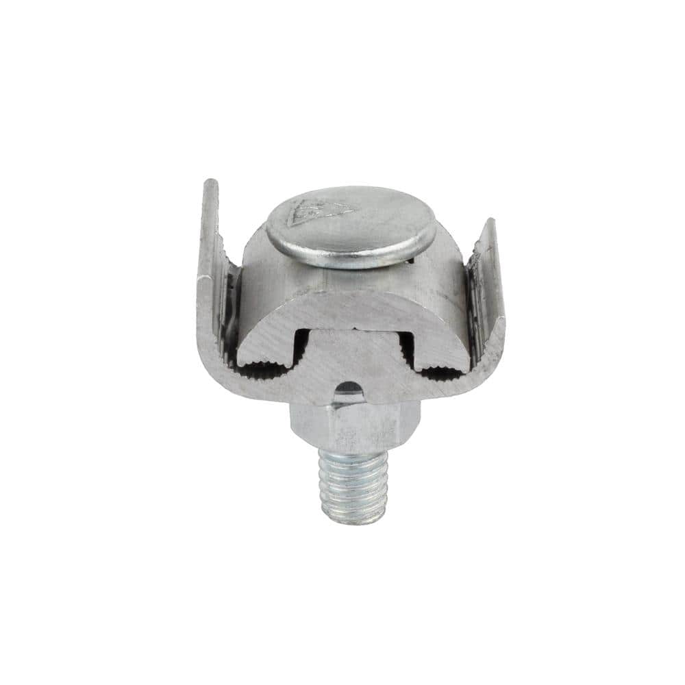 6 AWG to 2/0 AWG Aluminum Single Bolt Parallel Groove Clamp