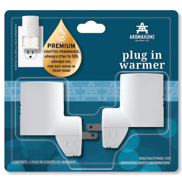 AROMAHOME BY SLATKIN & CO AromaHome Cotton Sky Scented Oil Refill (2-Pack)  Plug-In Air Freshener Refill HD-AHRF2-CS - The Home Depot