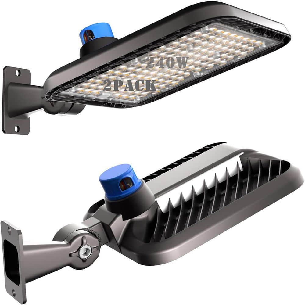 36000 Lumens Dusk to Dawn 240-Watt LED Parking Lot Light , 1000-Watt Equiva