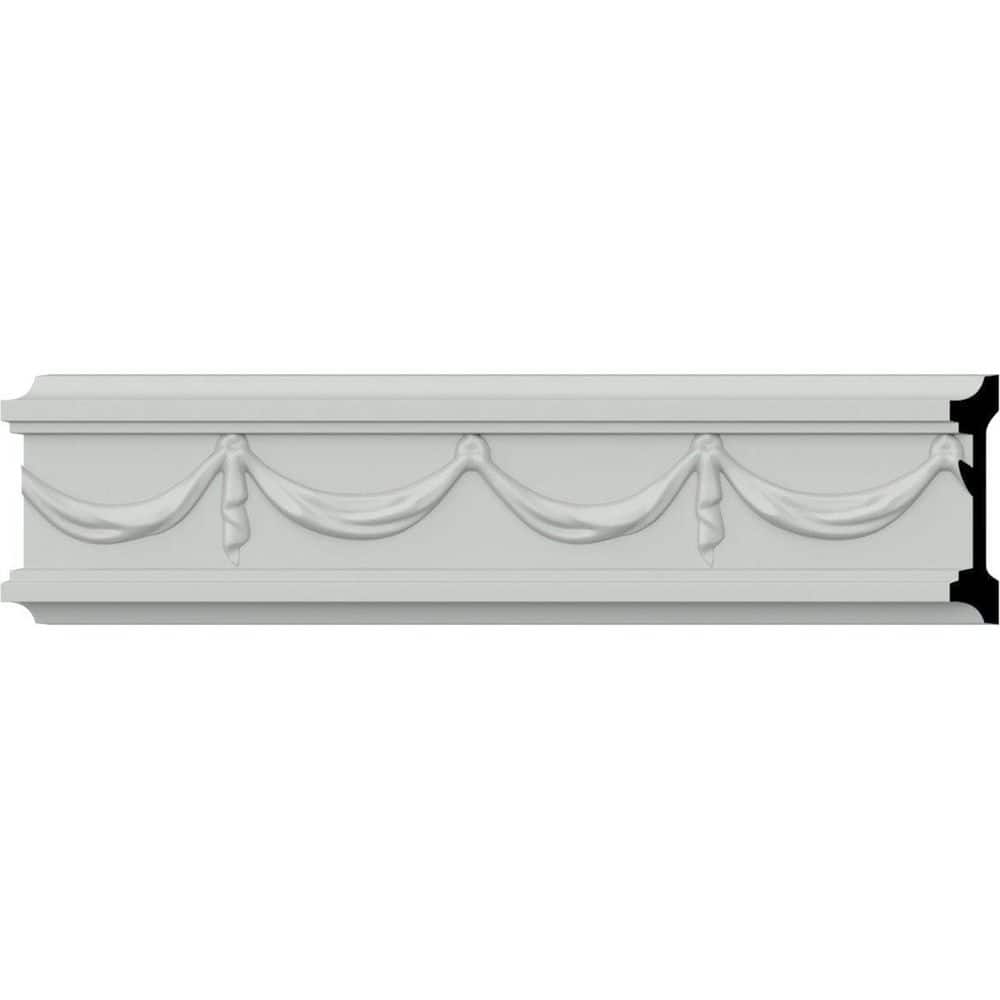 SAMPLE - 1/2 in. x 12 in. x 2-1/2 in. Urethane Federal Chair Rail Moulding price history on PriceWatchPro