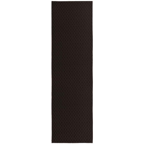 Garland Rug Town Square Mocha 3 ft. x 8 ft. Runner Rug