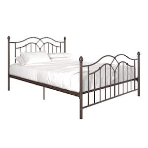Tatiana Bronze Full Size Bed Frame