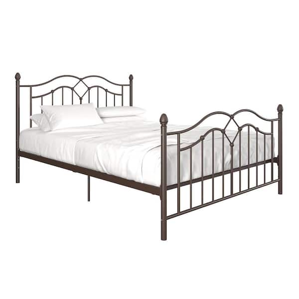 DHP Tatiana Bronze Full Size Bed Frame
