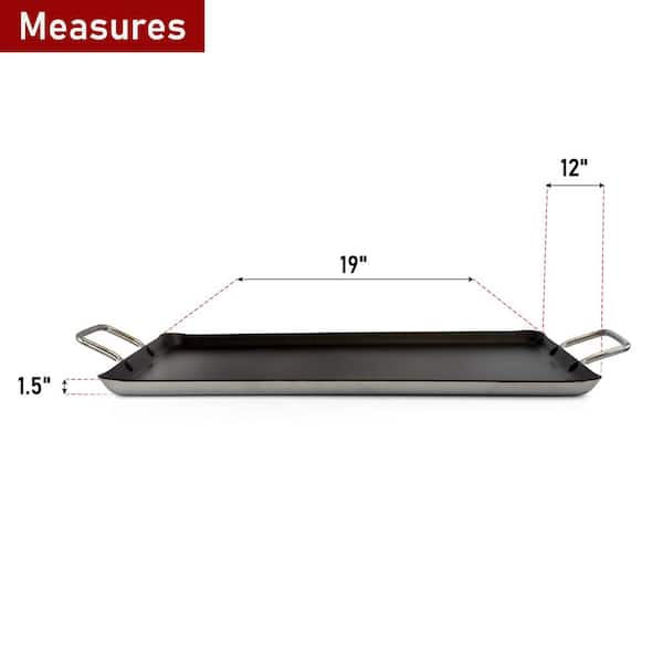 Better Chef Aluminum Griddle with Side Handles