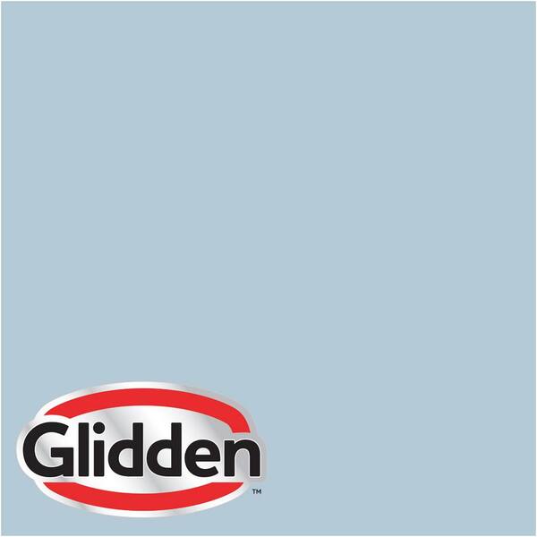 Glidden Premium 1 gal. #HDGB57D Island Morning Blue Eggshell Interior Paint with Primer