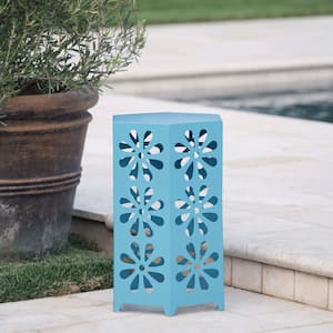 14 in. Iron Side Table