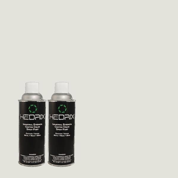 Hedrix 11 oz. Match of 3B45-2 Silverware Gloss Custom Spray Paint (2-Pack)