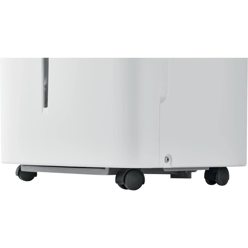 Frigidaire 50-Pint White Dehumidifier with Built-In Pump