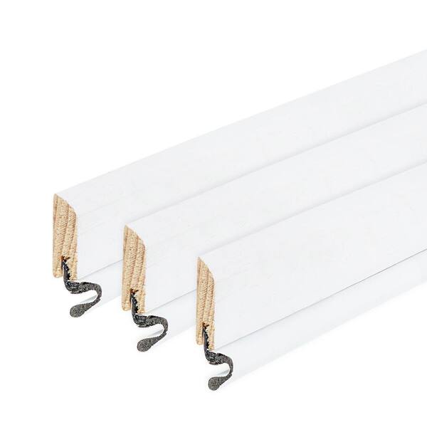 12 PCS Door Corner Seals - Self-Adhesive Weather Stripping Foam For Draft & Noise Reduction