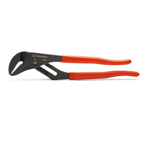 Crescent 12 in. Straight Jaw Dipped Handle Tongue and Groove Pliers