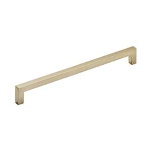 Monument 8-13/16 in. (224mm) Modern Golden Champagne Bar Cabinet Pull