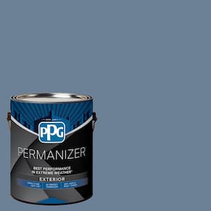 1 gal. PPG1163-5 Silver Blueberry Satin Exterior Paint